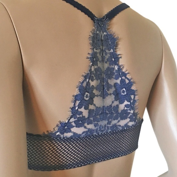 Victoria's Secret Dream Angels Bra Lined Lacy Racerback Wired Padded Front Close - Picture 7 of 12